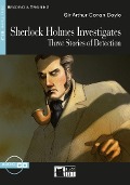 Sherlock Holmes Investigates. Buch + Audio-CD - Arthur Conan Doyle