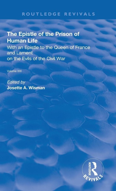 The Epistle of the Prison of Human Life - Christine De Pizan