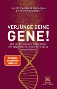 Cover-Bild zum Titel 'Verjünge deine Gene!' von 'Bernd Kleine-Gunk, Bernhard Hobelsberger'