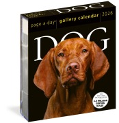 Cover-Bild zum Titel 'Dog Page-A-Day® Gallery Calendar 2026' von 'Workman Calendars'