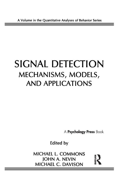 Signal Detection - 