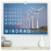 Cover-Bild zum Titel 'Windrad - Fluch und Segen (hochwertiger Premium Wandkalender 2026 DIN A2 quer), Kunstdruck in Hochglanz' von 'Peter Roder'