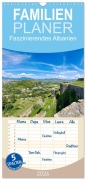 Cover-Bild zum Titel 'Familienplaner 2026 - Faszinierendes Albanien mit 5 Spalten (Wandkalender, 21 x 45 cm) CALVENDO' von 'All rights reserved by Gerold Dudziak gedutech - photography'