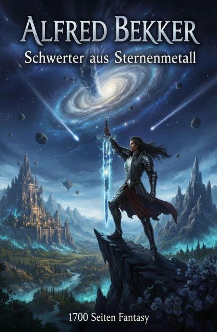 Schwerter aus Sternenmetall: 1700 Seiten Fantasy - Alfred Bekker