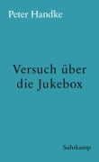 Cover-Bild zum Titel 'Versuch über die Jukebox' von 'Peter Handke'