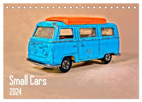 Small Cars (Tischkalender 2024 DIN A5 quer), CALVENDO Monatskalender - Andreas Marutschke