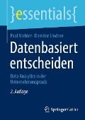 Cover-Bild zum Titel 'Datenbasiert entscheiden' von 'Paul Niebler, Dominic Lindner'