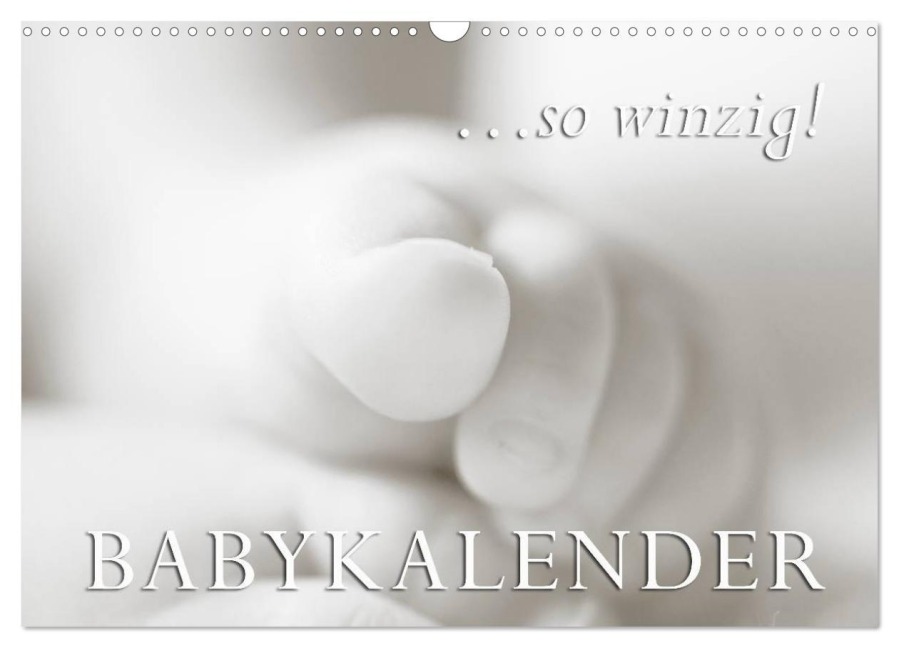 ...so winzig - Babykalender (Wandkalender 2026 DIN A3 quer), CALVENDO Monatskalender - Markus W. Lambrecht