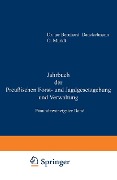 Cover-Bild zum Titel 'Jahrbuch der Preußischen Forst- und Jagdgesetzgebung und Verwaltung' von 'O. Mundt'