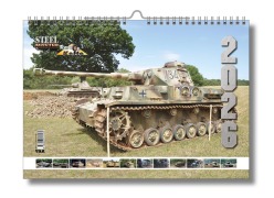 Cover-Bild zum Titel 'STEELMASTER 2026 - Panzerfahrzeuge - A3-Wandkalender - Original VDM Heinz Nickel-Kalender [Kalender]' von 'VDM Heinz Nickel'