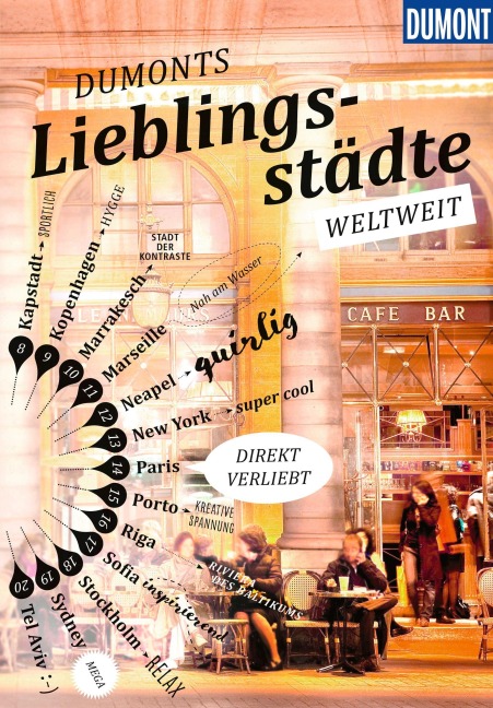 DUMONT Bildband DUMONTS Lieblingsstädte - Anita Ericson, Georgi Palahutev, Frank Stier, Gerhard Heck, Hans Klüche