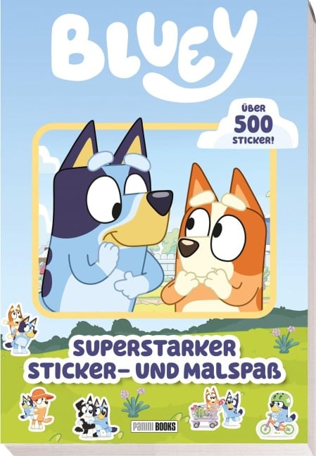 Bluey: Superstarker Sticker- und Malspaß - Panini