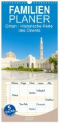 Cover-Bild zum Titel 'Familienplaner 2027 - Oman - Historische Perle des Orients mit 5 Spalten (Wandkalender, 21 x 45 cm) CALVENDO' von 'Sell Pixs:Sell'