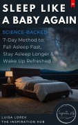 Cover-Bild zum Titel 'Sleep Like a Baby Again (The Science-Backed 7-Day Method to Fall Asleep Fast, Stay Asleep Longer & Wake Up Refreshed)' von 'Luisa Lorek'
