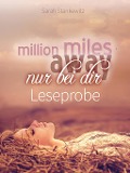 Cover-Bild zum Titel 'Million Miles Away' von 'Sarah Stankewitz'