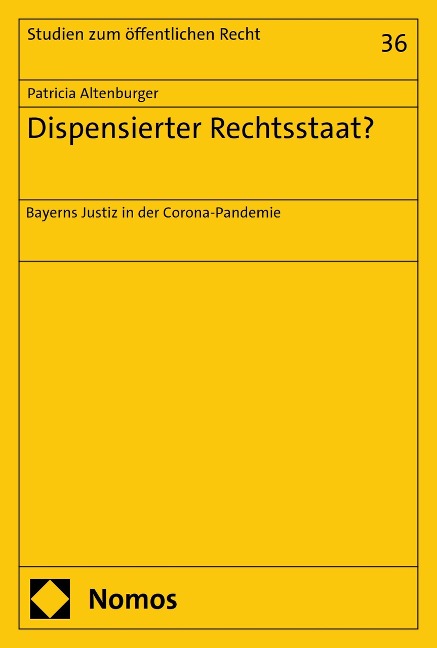 Dispensierter Rechtsstaat? - Patricia Altenburger