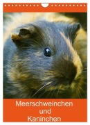 Cover-Bild zum Titel 'Meerschweinchen und Kaninchen Familienplaner (Wandkalender 2027 DIN A4 hoch), CALVENDO Monatskalender' von 'Kattobello'