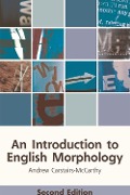 Cover-Bild zum Titel 'Introduction to English Morphology' von 'Andrew Carstairs-Mccarthy'