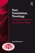 Cover-Bild zum Titel 'Text, Translation, Theology' von 'Bertil Albrektson'