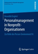 Cover-Bild zum Titel 'Personalmanagement in Nonprofit-Organisationen' von 'Benedikt Englert'