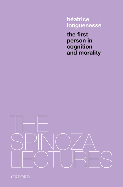 The First Person in Cognition and Morality - Béatrice Longuenesse