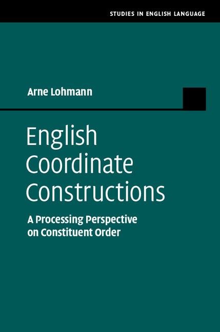 English Coordinate Constructions - Arne Lohmann