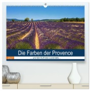 Cover-Bild zum Titel 'Die Farben der Provence... und der Duft des Lavendels... (hochwertiger Premium Wandkalender 2027 DIN A2 quer), Kunstdruck in Hochglanz' von 'Brigitte Dürr'