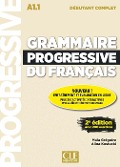 Cover-Bild zum Titel 'Grammaire progressive du français - Niveau débutant complet - 2ème édition. Buch + CD + Web-App' von 'Maïa Grégoire, Alina Kostucki'