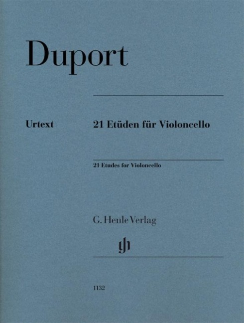 Duport, Jean-Louis - 21 Etüden für Violoncello - Jean-Louis Duport