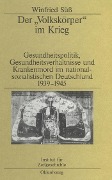 Cover-Bild zum Titel 'Der "Volkskörper" im Krieg' von 'Winfried Süß'