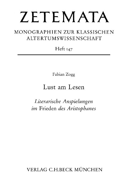 Lust am Lesen - Fabian Zogg