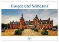 Burgen und Schlösser im Münsterland (Wandkalender 2024 DIN A2 quer), CALVENDO Monatskalender - Paul Michalzik