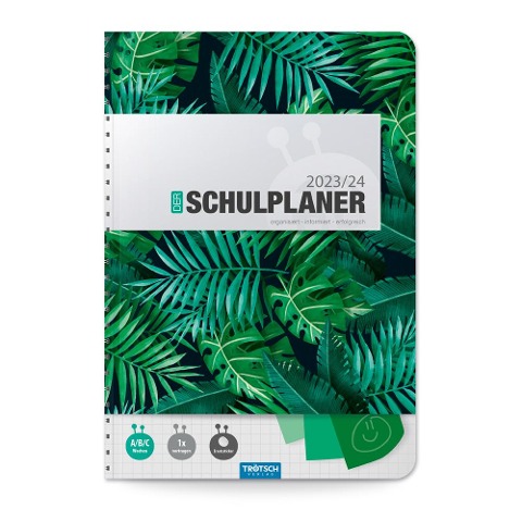 Trötsch Schulplaner Grün 23/24 - 