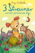 Cover-Bild zum Titel '3 Streuner und der sprechende Berg' von 'Anja Fröhlich'
