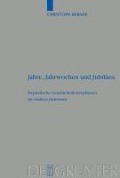 Cover-Bild zum Titel 'Jahre, Jahrwochen und Jubiläen' von 'Christoph Berner'