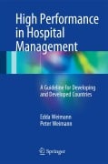 Cover-Bild zum Titel 'High Performance in Hospital Management' von 'Peter Weimann, Edda Weimann'