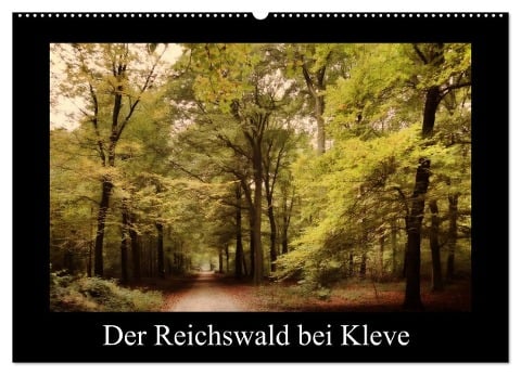 Der Reichswald bei Kleve (Wandkalender 2025 DIN A2 quer), CALVENDO Monatskalender - Gudrun Nitzold-Briele