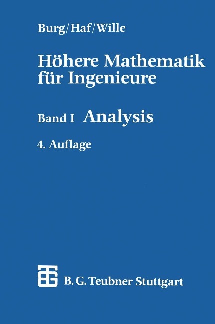 Höhere Mathematik für Ingenieure - Klemens Burg, Herbert Haf, Friedrich Wille