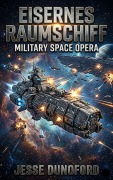 Cover-Bild zum Titel 'Eisernes Raumschiff: Military Space Opera (Die Raumschiffe, #4)' von 'Jesse Dunoford'