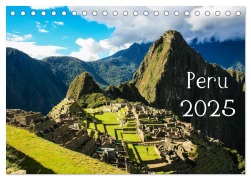 Cover-Bild zum Titel 'Peru 2025 (Tischkalender 2025 DIN A5 quer), CALVENDO Monatskalender' von 'Andy Grieshober'