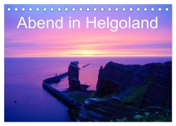 Cover-Bild zum Titel 'Abend in Helgoland (Tischkalender 2026 DIN A5 quer), CALVENDO Monatskalender' von 'Kattobello Kattobello'
