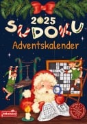 Cover-Bild zum Titel 'Sudoku Adventskalender 2025' von 'Rätsel Werft'