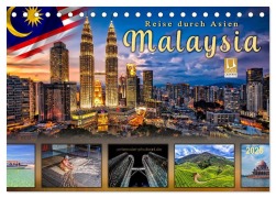 Reise durch Asien - Malaysia (Tischkalender 2026 DIN A5 quer), CALVENDO Monatskalender - Peter Roder