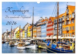 Cover-Bild zum Titel 'Kopenhagen - Die wundervolle Hafenstadt (Wandkalender 2026 DIN A3 quer), CALVENDO Monatskalender' von 'Solveig Rogalski'