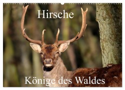 Cover-Bild zum Titel 'Hirsche - Könige des Waldes/Geburtstagskalender (Wandkalender 2026 DIN A2 quer), CALVENDO Monatskalender' von 'Arno Klatt'