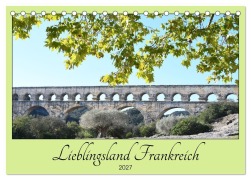 Cover-Bild zum Titel 'Lieblingsland Frankreich (Tischkalender 2027 DIN A5 quer), CALVENDO Monatskalender' von 'Flori0'