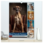 Cover-Bild zum Titel 'Best Friends Forever (hochwertiger Premium Wandkalender 2026 DIN A2 hoch), Kunstdruck in Hochglanz' von 'Steffen Gierok-Latniak'
