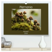 Cover-Bild zum Titel 'Pilzmania (hochwertiger Premium Wandkalender 2026 DIN A2 quer), Kunstdruck in Hochglanz' von 'Pörli Won'