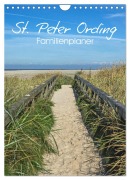 Cover-Bild zum Titel 'St. Peter Ording Familienplaner (Wandkalender 2026 DIN A4 hoch), CALVENDO Monatskalender' von 'Andrea Potratz'