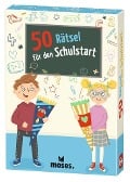 Cover-Bild zum Titel '50 Rätsel für den Schulstart' von 'Nicola Berger'